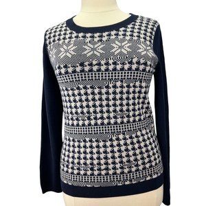 Garnet Hill 100% Merino Wool Sweater, Women’s Size Large